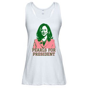 Kamala Harris Presidential Run For President Ladies Essential Flowy Tank