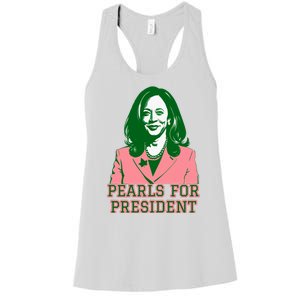 Kamala Harris Presidential Run For President Women's Racerback Tank