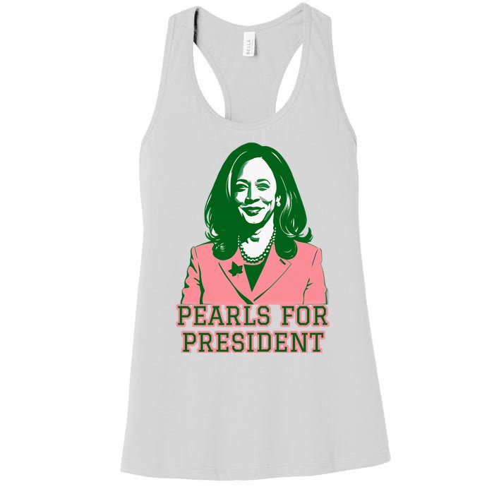 Kamala Harris Presidential Run For President Women's Racerback Tank