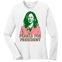 Kamala Harris Presidential Run For President Ladies Long Sleeve Shirt