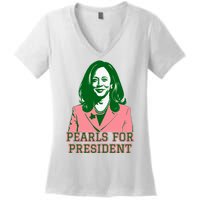 Kamala Harris Presidential Run For President Women's V-Neck T-Shirt