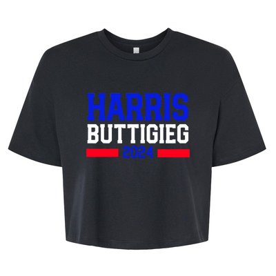 Kamala Harris Pete Buttigieg 2024 Usa President Bella+Canvas Jersey Crop Tee