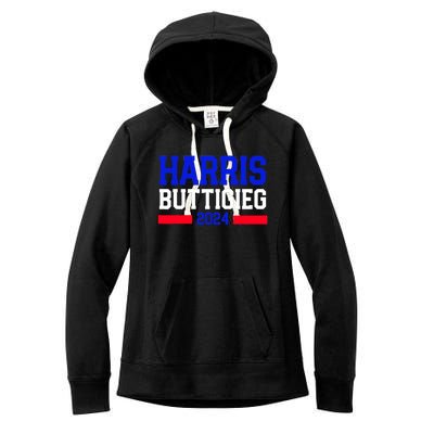 Kamala Harris Pete Buttigieg 2024 Usa President Women's Fleece Hoodie