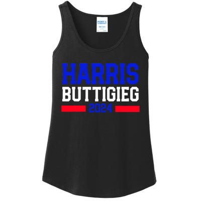 Kamala Harris Pete Buttigieg 2024 Usa President Ladies Essential Tank