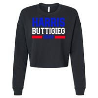 Kamala Harris Pete Buttigieg 2024 Usa President Cropped Pullover Crew