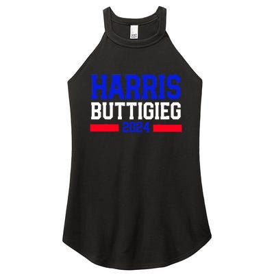 Kamala Harris Pete Buttigieg 2024 Usa President Women's Perfect Tri Rocker Tank