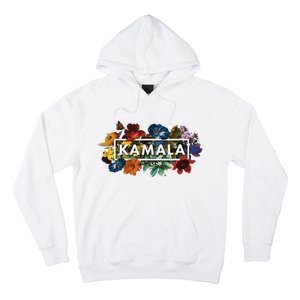 Kamala Harris Pretty Floral Flowers Harris 2024 Hoodie