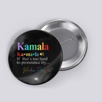 Kamala Harris Pronunciation Madam President Button