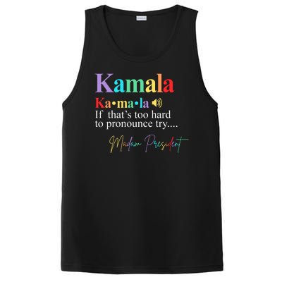 Kamala Harris Pronunciation Madam President PosiCharge Competitor Tank