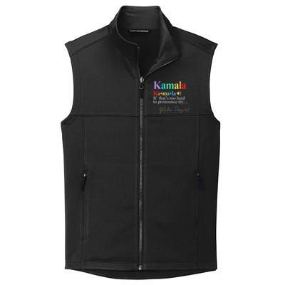 Kamala Harris Pronunciation Madam President Collective Smooth Fleece Vest