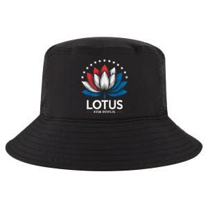 Kamala Harris President Campaign Lotus For Potus Cool Comfort Performance Bucket Hat