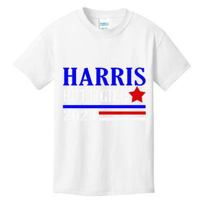 Kamala Harris Pete Buttigieg 2024 Election Democrat Usa 2024 Kids T-Shirt