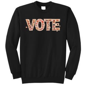 Kamala Harris Pearls To The Polls 1 Vote Pearls To The Polls Vote Sweatshirt