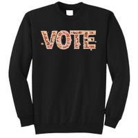 Kamala Harris Pearls To The Polls 1 Vote Pearls To The Polls Vote Tall Sweatshirt