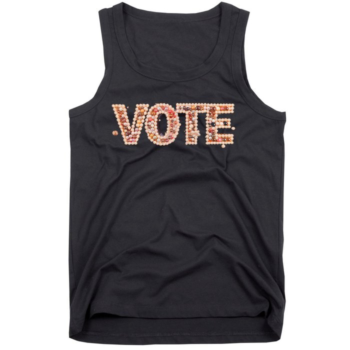 Kamala Harris Pearls To The Polls 1 Vote Pearls To The Polls Vote Tank Top