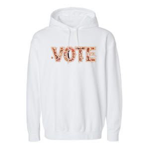 Kamala Harris Pearls To The Polls 1 Vote Pearls To The Polls Vote Garment-Dyed Fleece Hoodie