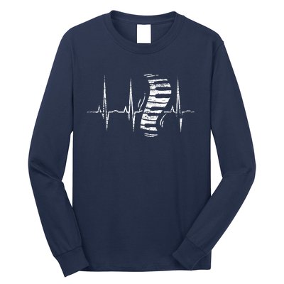 Keyboard Heartbeat Piano Long Sleeve Shirt