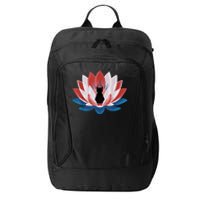 Kamala Harris President Campaign Lotus Childless Cat Lady City Backpack