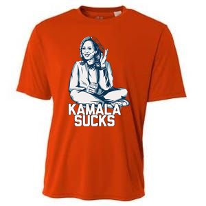 Kamala Harris President Election 2024 Trump Halloween Cooling Performance Crew T-Shirt