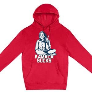 Kamala Harris President Election 2024 Trump Halloween Premium Pullover Hoodie