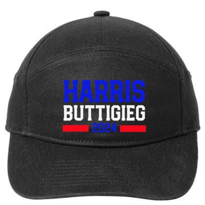 Kamala Harris Pete Buttigieg 2024 Usa President 7-Panel Snapback Hat