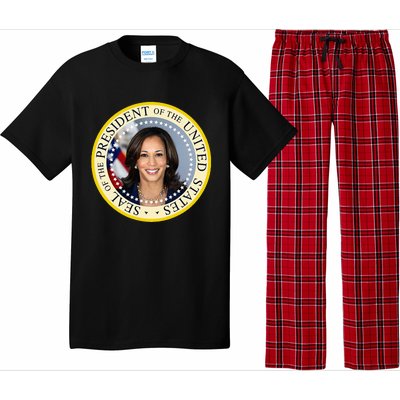 Kamala Harris Presidential Seal Portrait Pajama Set