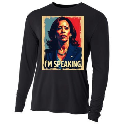 Kamala Harris Quote IM Speaking Cooling Performance Long Sleeve Crew