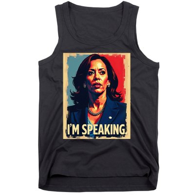 Kamala Harris Quote IM Speaking Tank Top