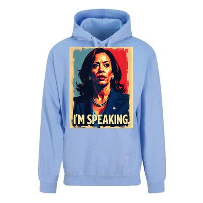 Kamala Harris Quote IM Speaking Unisex Surf Hoodie