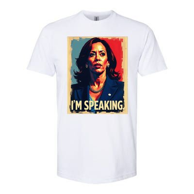 Kamala Harris Quote IM Speaking Softstyle CVC T-Shirt