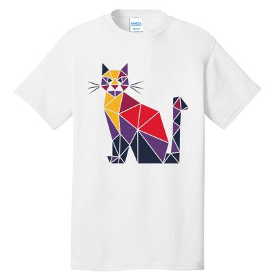 Kamala Harris Quilted 2024 Cat Lady Tall T-Shirt