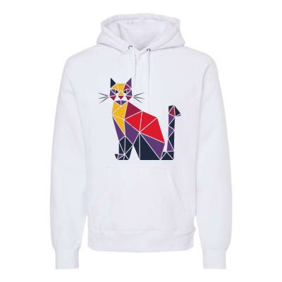 Kamala Harris Quilted 2024 Cat Lady Premium Hoodie