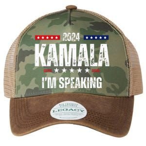 Kamala Harris Quote Im Speaking For 2024 Legacy Tie Dye Trucker Hat