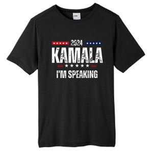 Kamala Harris Quote Im Speaking For 2024 Tall Fusion ChromaSoft Performance T-Shirt