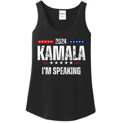 Kamala Harris Quote Im Speaking For 2024 Ladies Essential Tank