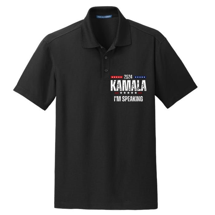 Kamala Harris Quote Im Speaking For 2024 Dry Zone Grid Polo