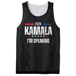 Kamala Harris Quote Im Speaking For 2024 Mesh Reversible Basketball Jersey Tank