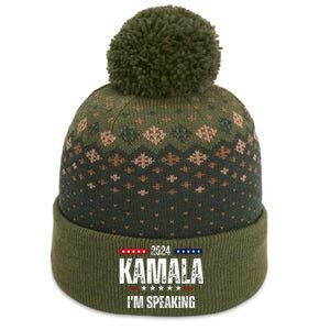 Kamala Harris Quote Im Speaking For 2024 The Baniff Cuffed Pom Beanie