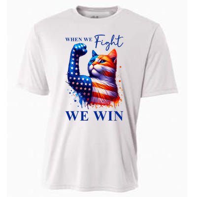 Kamala Harris Quote When We Fight We Win Cooling Performance Crew T-Shirt