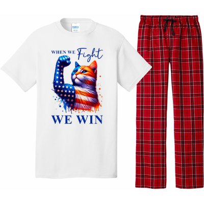 Kamala Harris Quote When We Fight We Win Pajama Set