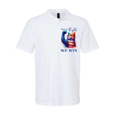 Kamala Harris Quote When We Fight We Win Softstyle Adult Sport Polo