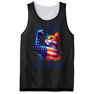 Kamala Harris Quote When We Fight We Win Gift Mesh Reversible Basketball Jersey Tank