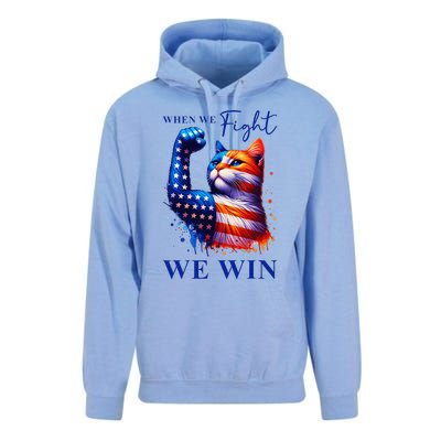 Kamala Harris Quote When We Fight We Win Gift Unisex Surf Hoodie