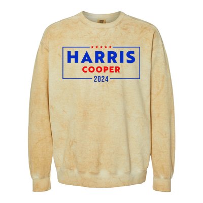 Kamala Harris Roy Cooper Support Harris Cooper 2024 Colorblast Crewneck Sweatshirt