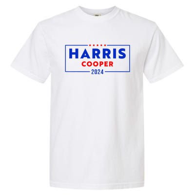 Kamala Harris Roy Cooper Support Harris Cooper 2024 Garment-Dyed Heavyweight T-Shirt