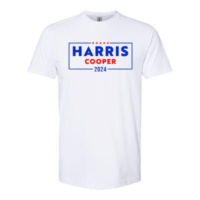 Kamala Harris Roy Cooper Support Harris Cooper 2024 Softstyle CVC T-Shirt