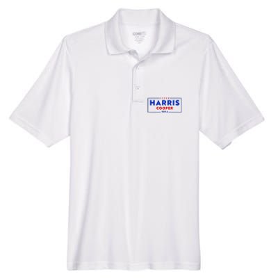 Kamala Harris Roy Cooper Support Harris Cooper 2024 Men's Origin Performance Pique Polo