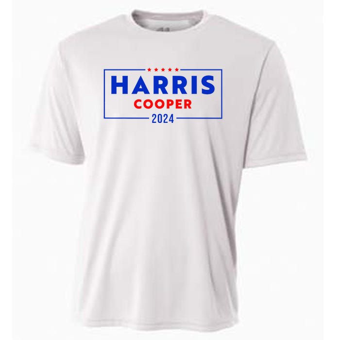 Kamala Harris Roy Cooper Support Harris Cooper 2024 Cooling Performance Crew T-Shirt