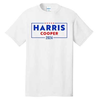 Kamala Harris Roy Cooper Support Harris Cooper 2024 Tall T-Shirt