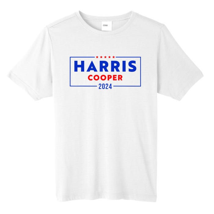 Kamala Harris Roy Cooper Support Harris Cooper 2024 Tall Fusion ChromaSoft Performance T-Shirt